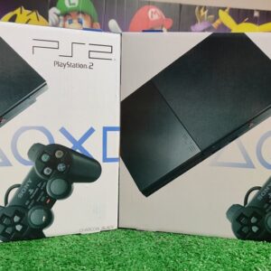 PlayStation 2 Slim con juegos